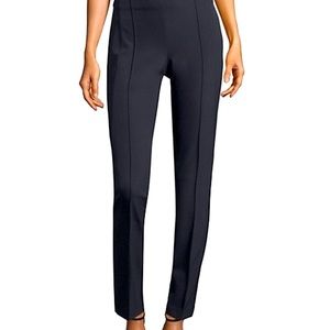 Lafayette 148 New York Gramercy Pants Navy Blue Size 8